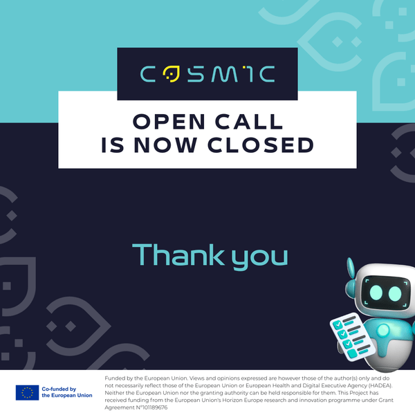 COSMIC Open Call is closed