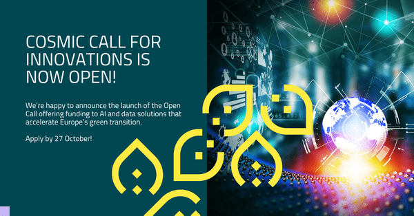 The first COSMIC Open Call is now launched